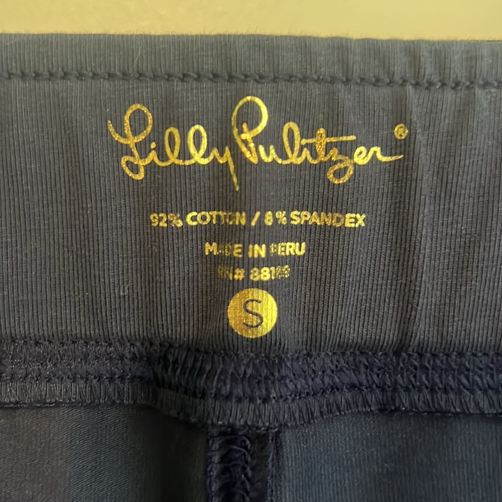 Lilly Pulitzer JoJo Pants - Navy - New With Original Tag - Size Small
